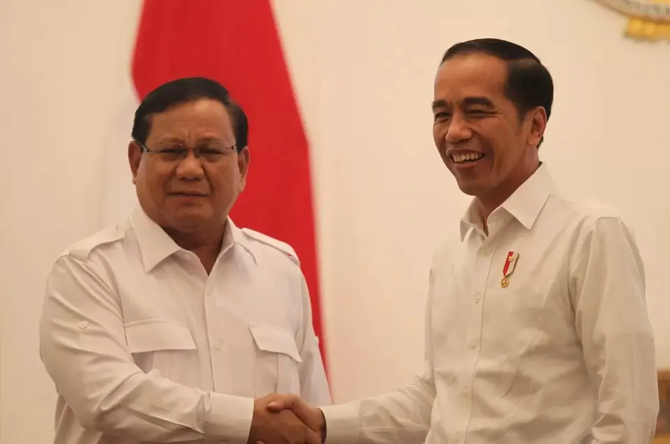Sebelumnya Rival, Capres Prabowo Subianto Secara Terbuka Nyatakan Rasa Sayang kepada Presiden Joko Widodo