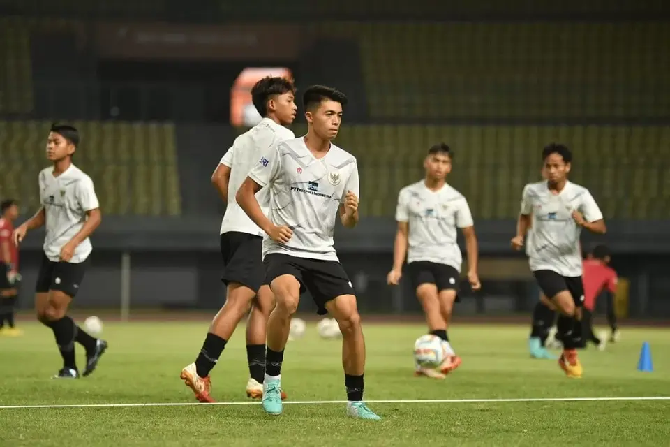 Hadapi Korsel, Timnas U-17 Indonesia Tutunkan Semua Pemain