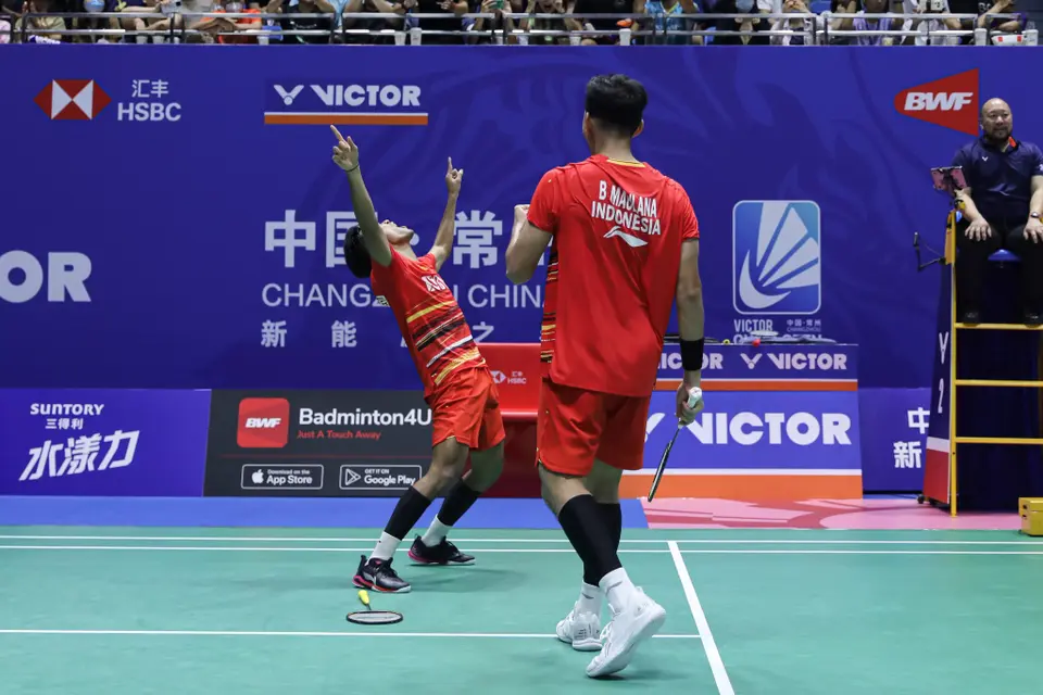 China Open 2023, Bagas: Kami tak Boleh Gentar Menghadapi Juara Dunia