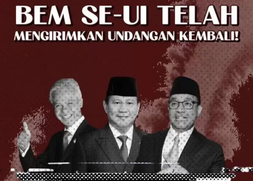BEM UI Kembali Kirim Undangan Adu Gagasan Bacapres