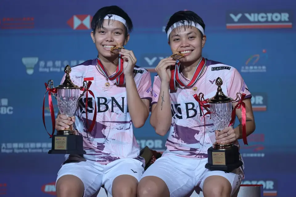 Menangi Hong Kong Open 2023, Apriyani/Fadia Hadapi Asian Games 2022 dengan Optimis