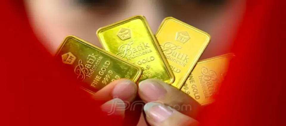 Harga Emas Antam Turun Rp 2.000