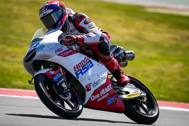 Asa Mario Suryo Aji di Moto3 India