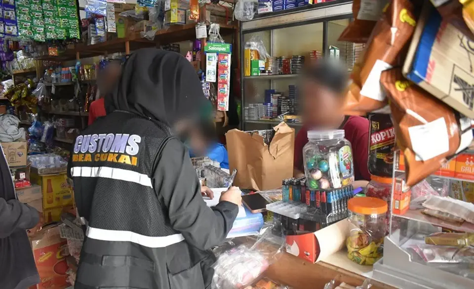 Bea Cukai Pekanbaru Sita Puluhan Ribu Rokok Ilegal