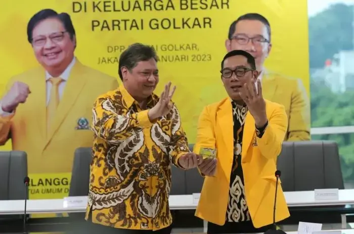 Ridwan Kamil Jadi Kebanggaan Golkar jika Berpasangan dengan Ganjar
