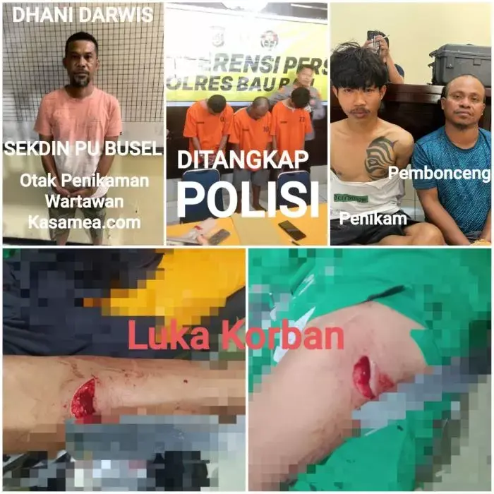 Kasus Penikaman Wartawan Kasamea.com Tahap 1, Korban Tepis Isu "Berdamai"