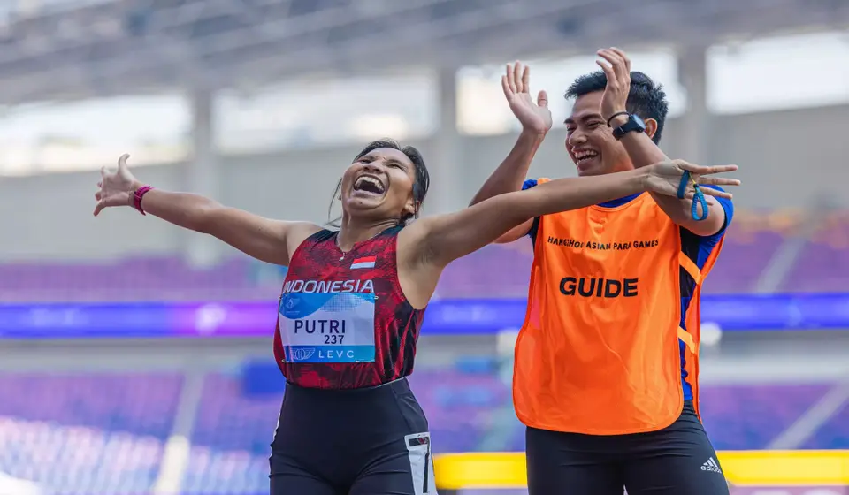 Arianti Sumbang Medali Emas di Asian Para Game 2022