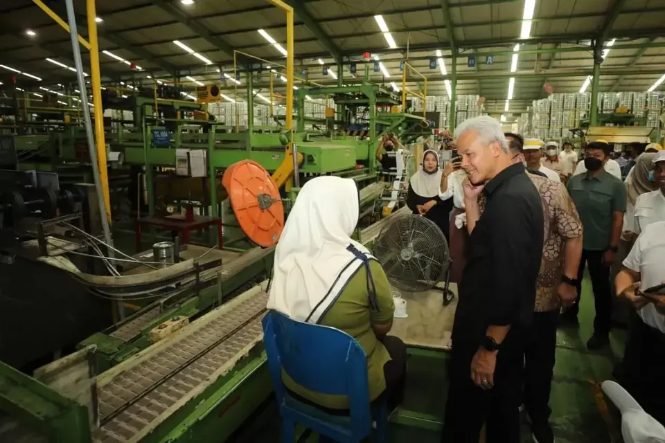 Capres Ganjar Inginkan Hasil Tani Petani Lokal Makin Diserap Industri