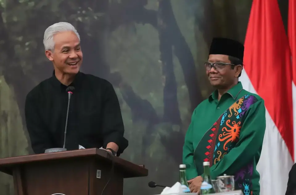 Ganjar Tegaskan Siap Bekerja dengan Mahfud MD Sepenuh Hati