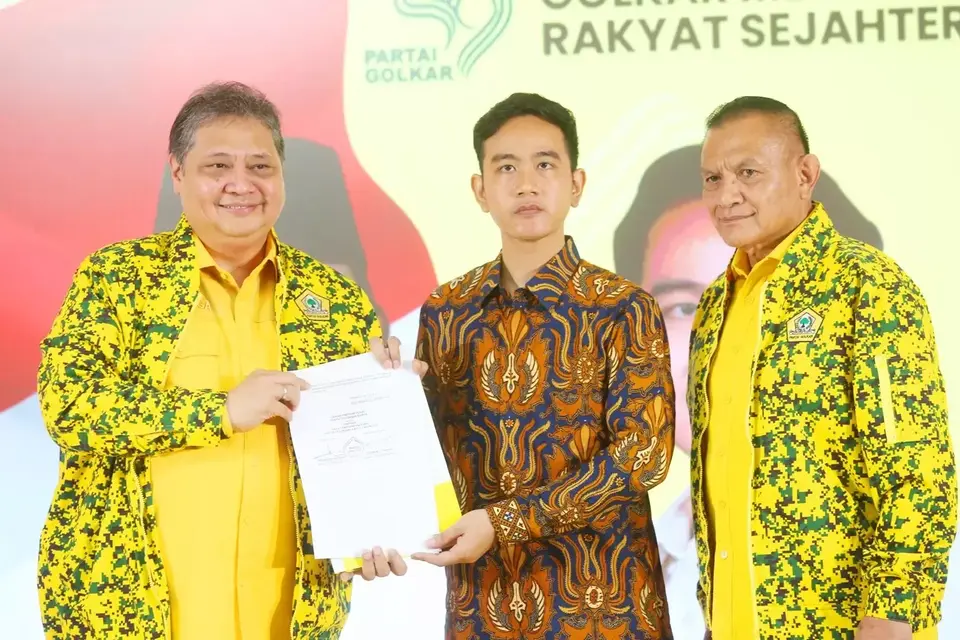 Biodata dan Karir Gibran Rakabuming, Cawapres yang Diusung Partai Golkar