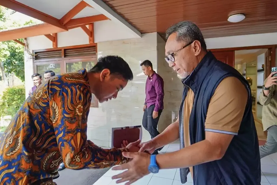 Gibran Temui Ketum PAN, Zulkifli Hasan