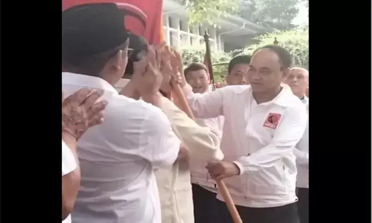 Prabowo Subianto Jadi Sorotan di Rakernas ke VI Relawan Pro Jokowi