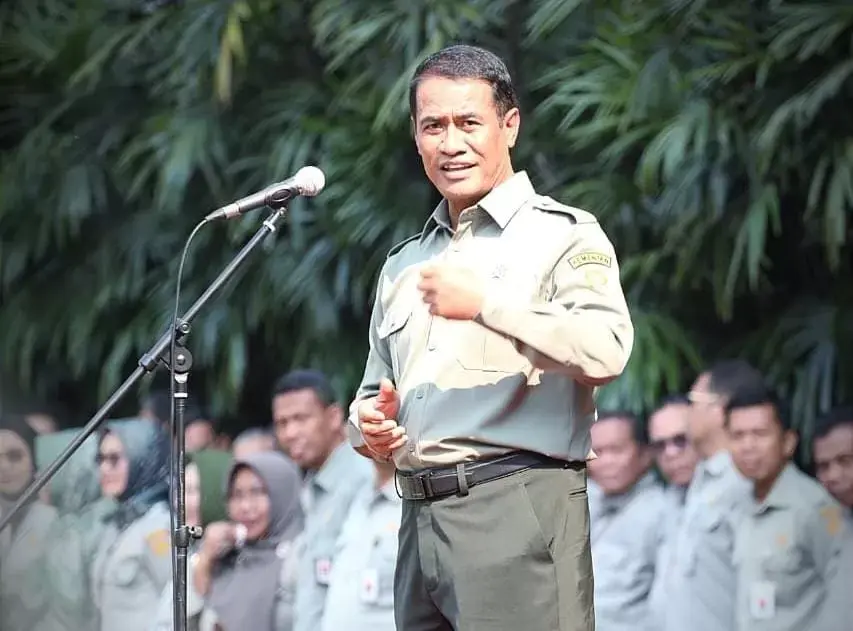 Andi Amran Minta Jajaran Kementan Kerja Kedepankan Kedisiplinan dan Menguatkan Kejujuran