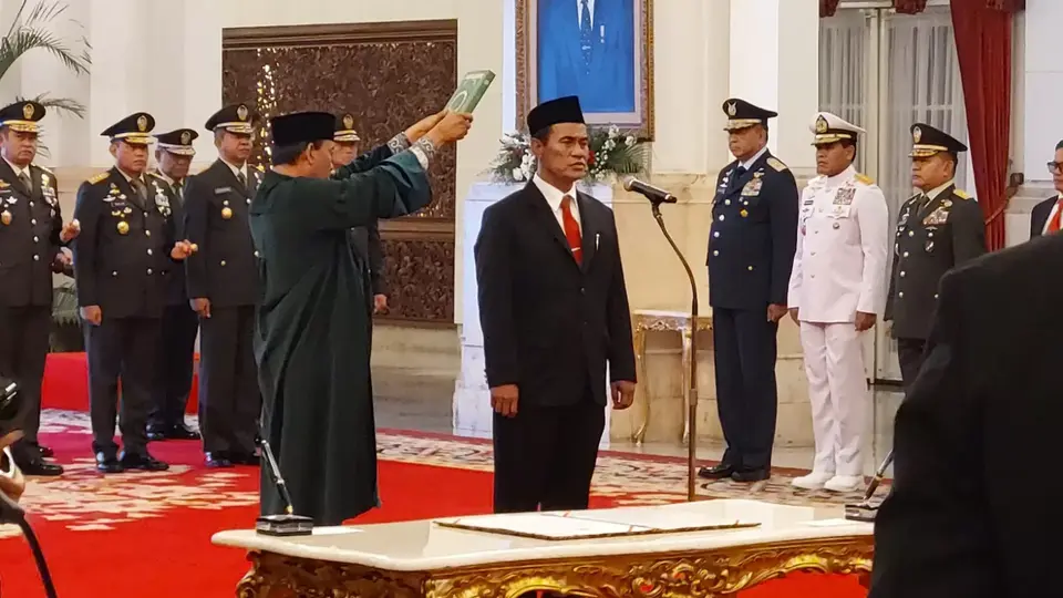 Jokowi Kembali Percaya Amran Sulaiman Tempati Pos Menteri Pertanian