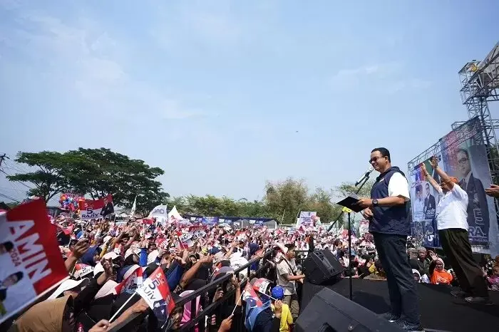 Balihonya Dirusak, Anies Sebut Yang Mengganggu Berarti Tidak Percaya Diri