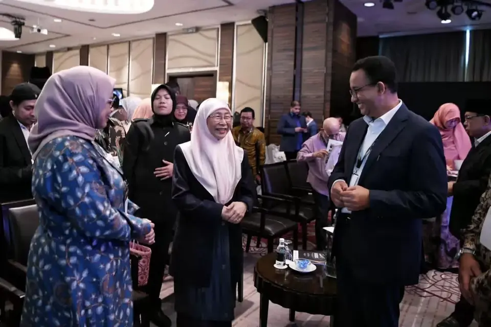 Anies Didoakan Istri Perdana Menteri Malaysia Agar Sukses di Masa yang Akan Datang