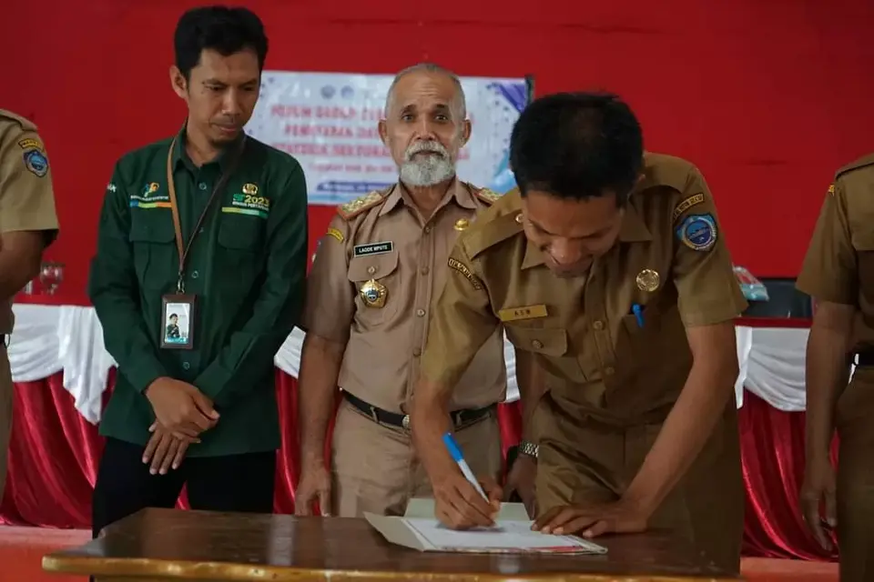 Diskominfo Busel Kerja BPS Buton Menggelar Penetapan Data Prioritas 2024