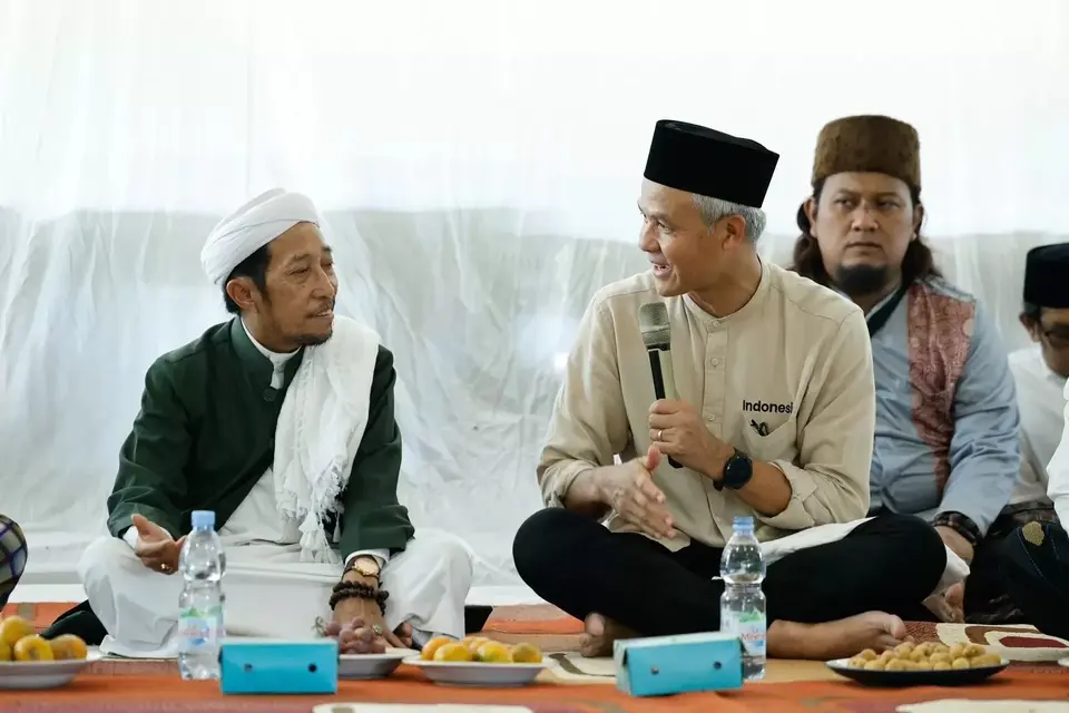 Ganjar Pranowo Bicara Pendidikan bagi Santri