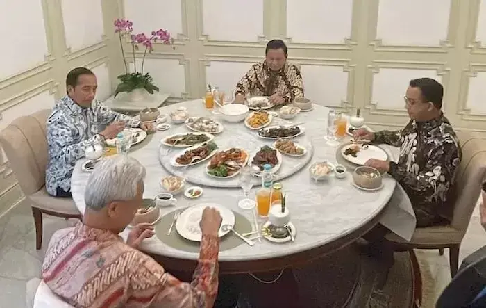 Prabowo Subianto Ungkap Momen Berkumpulnya Ketiga Capres Terjadi Karena Diundang Presiden