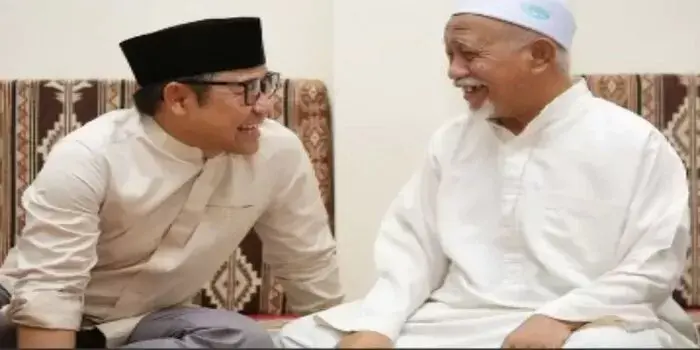 Sowan di Kediaman Kiai Thoifur Mawardi, Pasangan Amin Diminta Tidak Menjelekan Orang Lain
