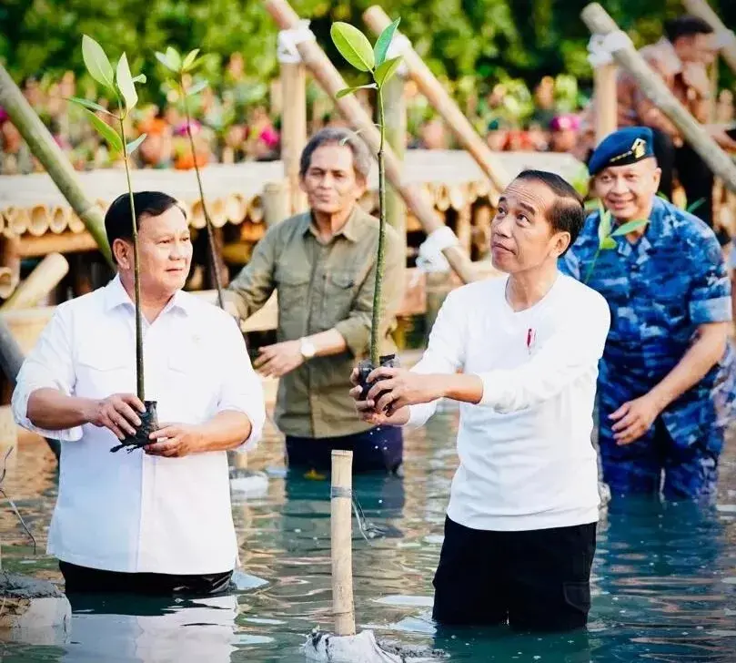 Prabowo Subianto Tegaskan Dirinya Sepenuh Hati Bersatu dengan Presiden Joko Widodo