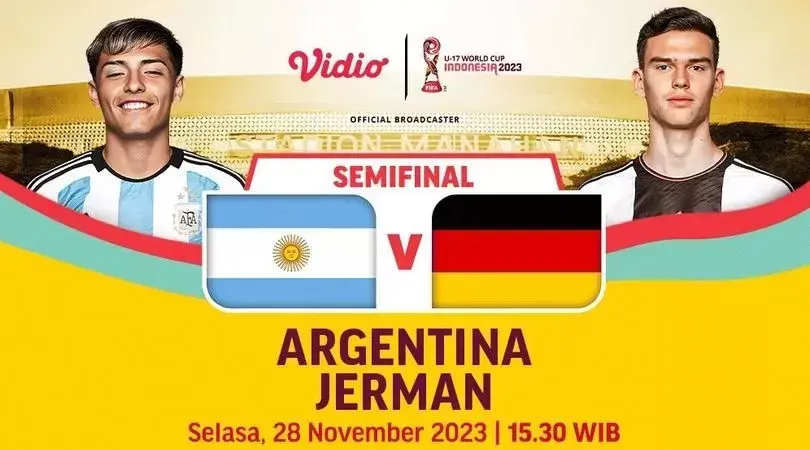 Argentina vs Jerman Ketemu di Semifinal Piala Dunia U-17 Hari Ini, Simak Prediksinya