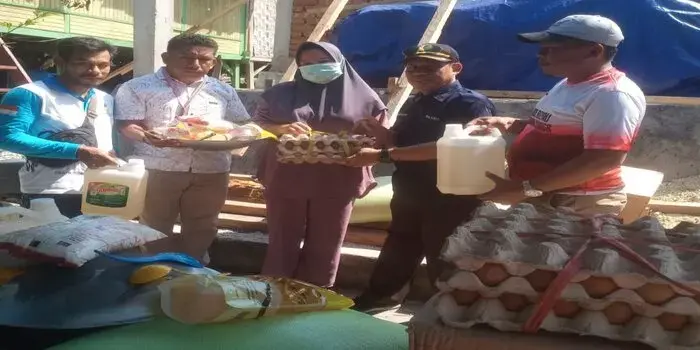 Korban Kebakaran di Busel Dapat Bantuan dari Kemensos