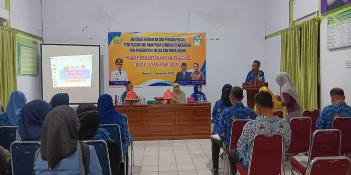 Pemkot Baubau Evaluasi Pencapaian Kota Layak Anak 2023