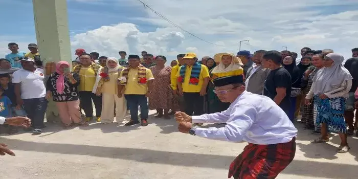Ridwan Bae Dampingi La Ode Darwin Silaturahmi di Maginti