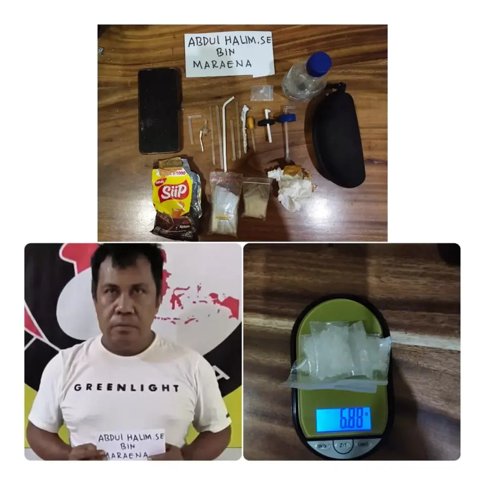 Diduga Gunakan Sabu, Satu Oknum ASN di Muna Ditengkap Polisi