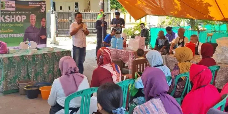 Galang Dukungan Ganjar-Mahfud, Jaringan Sandi Uno Gelar Pelatihan