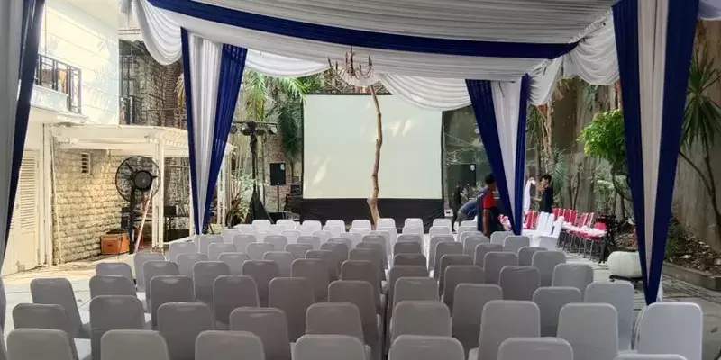 Timnas Amin Pasang Layar Raksasa tuk Nobar Debat Capres