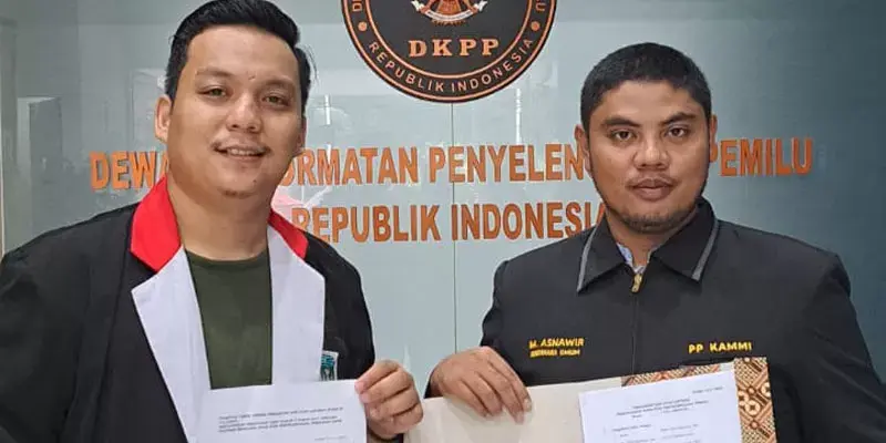 KAMMI Laporkan Pimpinan KPU ke DKPP, Imbas dari Data Pemilih Bocor