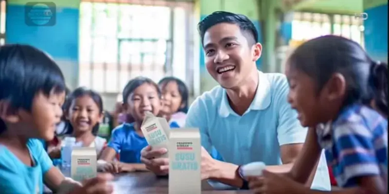 Terancam Pidana Pemilu, Iklan Susu Prabowo-Gibran di Televisi