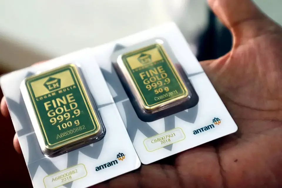 Harga Emas Antam Kembali Naik Rp 7.000