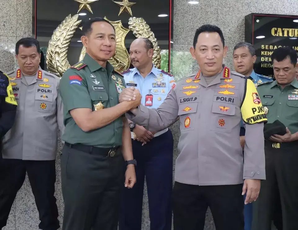 Antisipasi Kerawanan, TNI dan Polri Bakal Menjaga Seluruh Tahapan Pemilu 2024