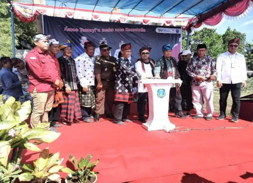Listrik Sudah Diresmikan Bupati, Desa Sombano Menyala 24 Jam