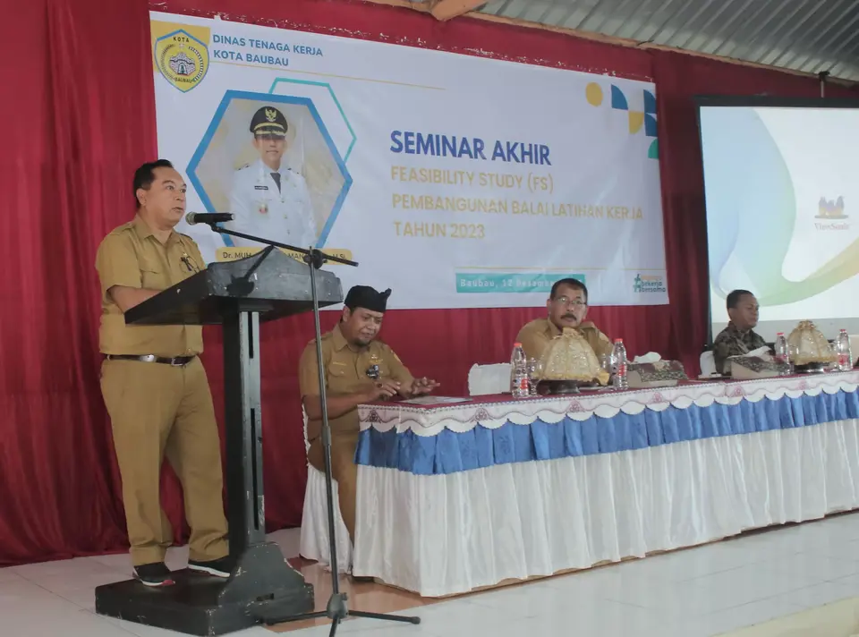 BLK Baubau Segera Hadir, Tengah Rampungkan Seminar Akhir Feasibility Study