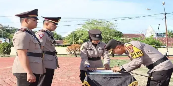 Kapolsek Kadatua Berganti, Kapolres Baubau: Jabatan Bukan Hadiah