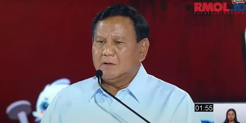 Utang Luar Negeri Indonesia Disebut Prabowo Terendah di Dunia