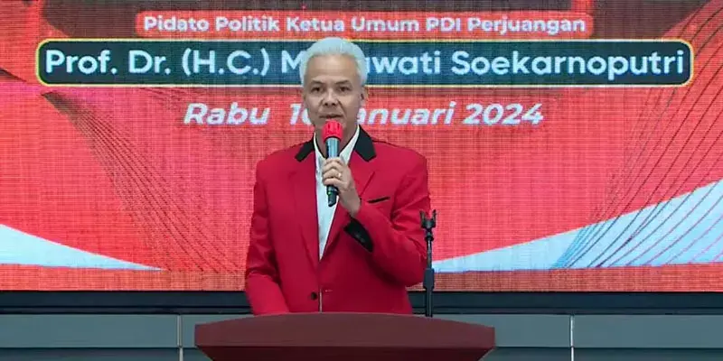 Ganjar Tegaskan Bangga Jadi Bagian PDIP