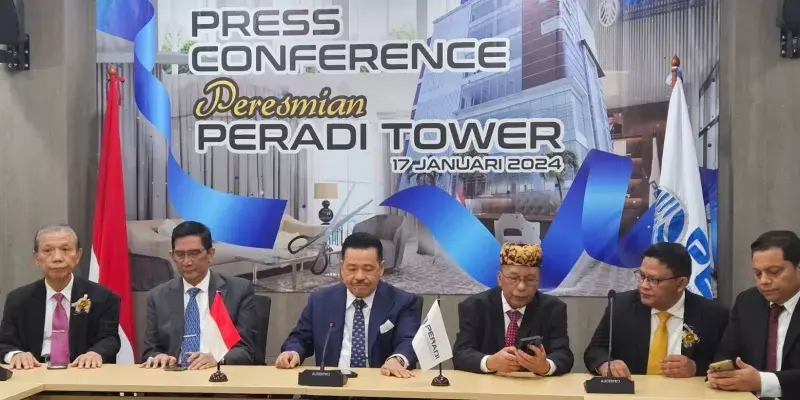 Ketua Umum Peradi Otto Hasibuan Resmikan Peradi Tower yang Berdiri dari Hasil Iuran Anggota