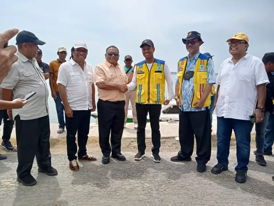 Kementerian PUPR dan Anggota DPR RI Tinjau Irigasi Lawada