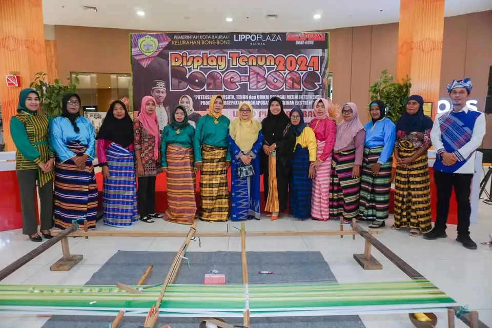 Pembukaan Display Tenun Bone-Bone 2024, Transaksi Capai Rp 10.300.000