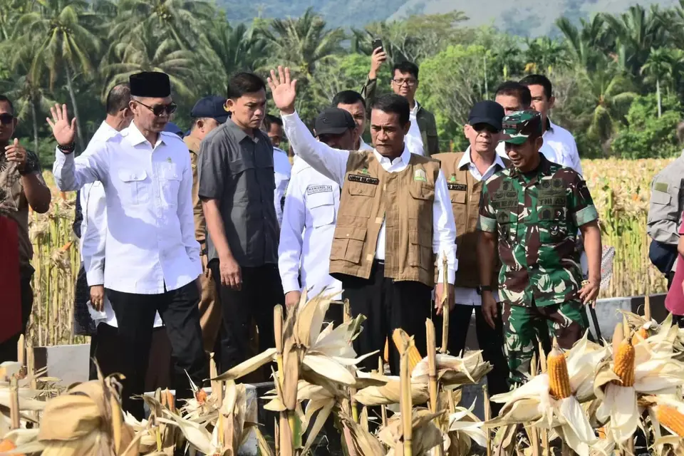 Hilal Sudah Kelihatan di Aceh, Mentan Amran: Tanda tanda Kita Stop Impor Jagung