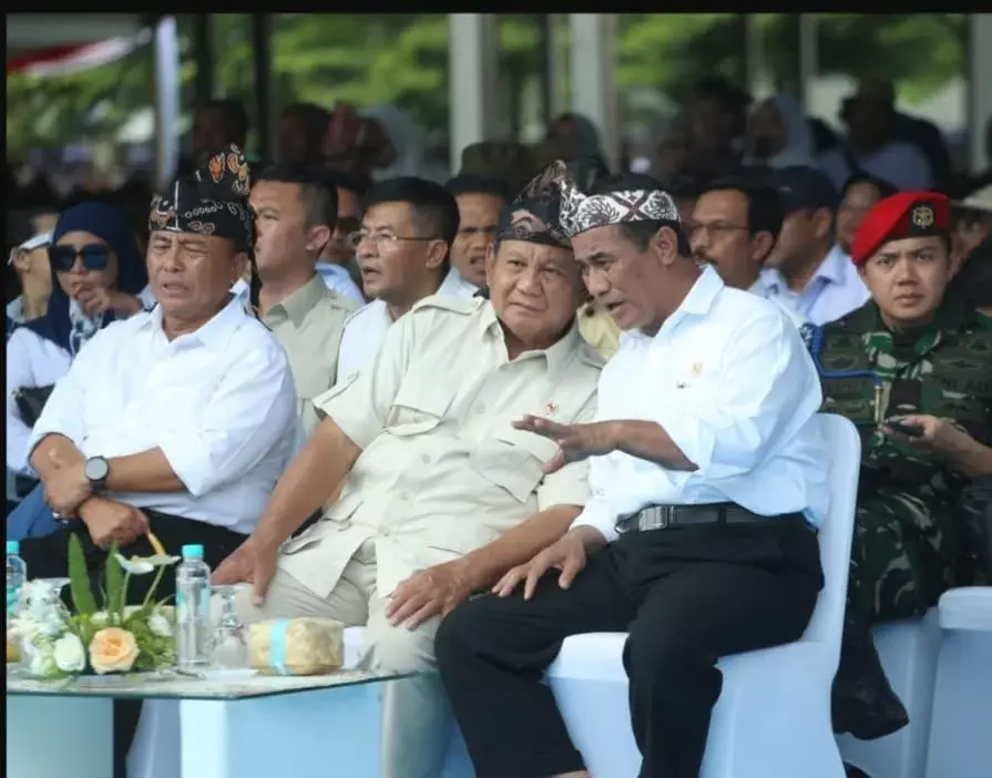 Prabowo Sebut Mentan Amran Masuk Kriteria Kabinet Pemerintahannya