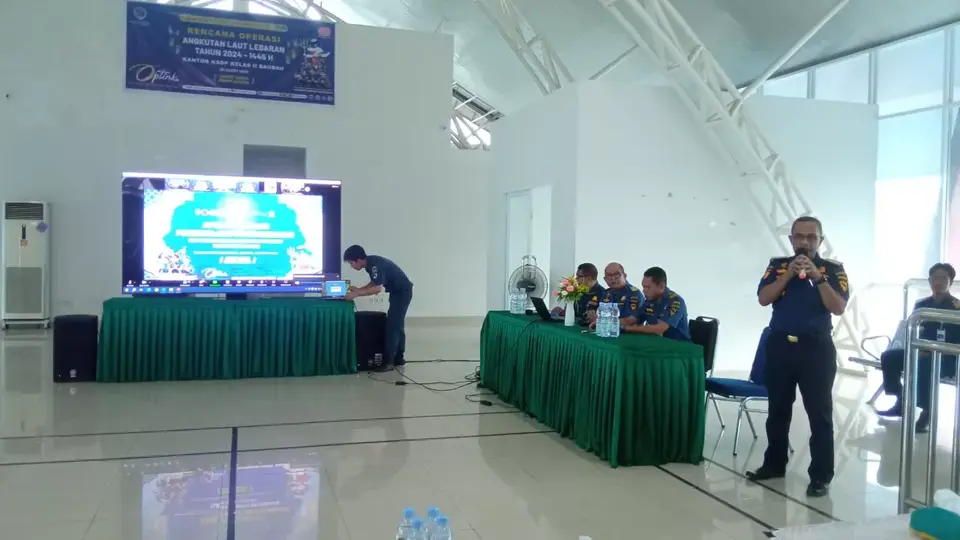 Kantor KSOP Kelas ll Baubau Pastikan 44 Unit Kapal Layani Angleb 1445 H