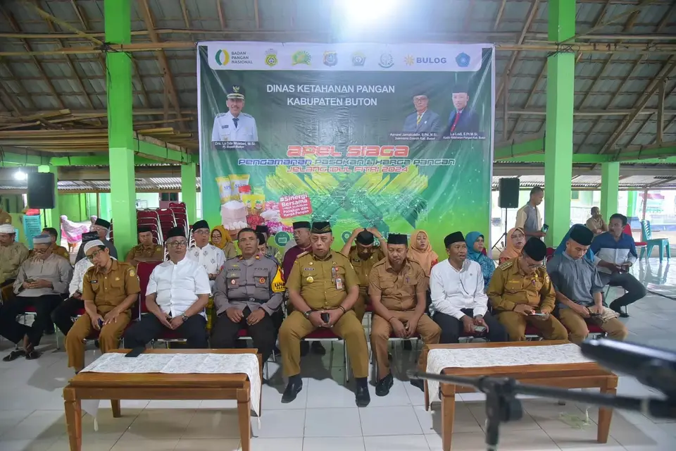 Rangkaian Apel Siaga Pengamanan Pasokan dan Harga Pangan Jelang Idul fitri Pemkab Buton Gelar Puasa Bersama
