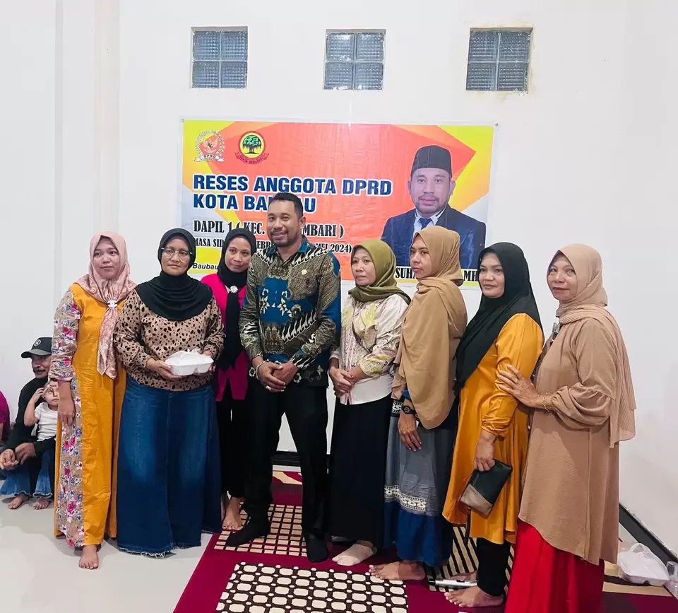 Aleg Baubau Muhammad Suhardi Akomodir Aspirasi Warga di Lima Kelurahan Sekaligus