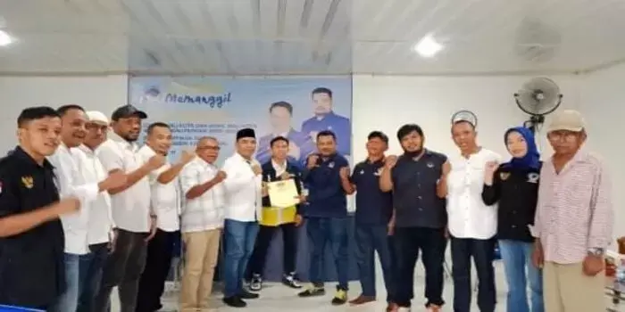 Kembalikan Formulir di Nasdem, H Zahari Bernostalgia Kemenangan Pilwali 2018